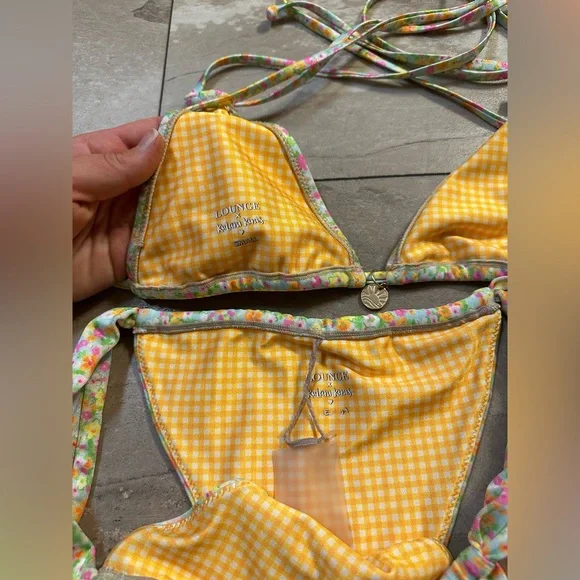 Kulani Kinis X Lounge Bikini Set in Coco Mango - Picture 3 of 6